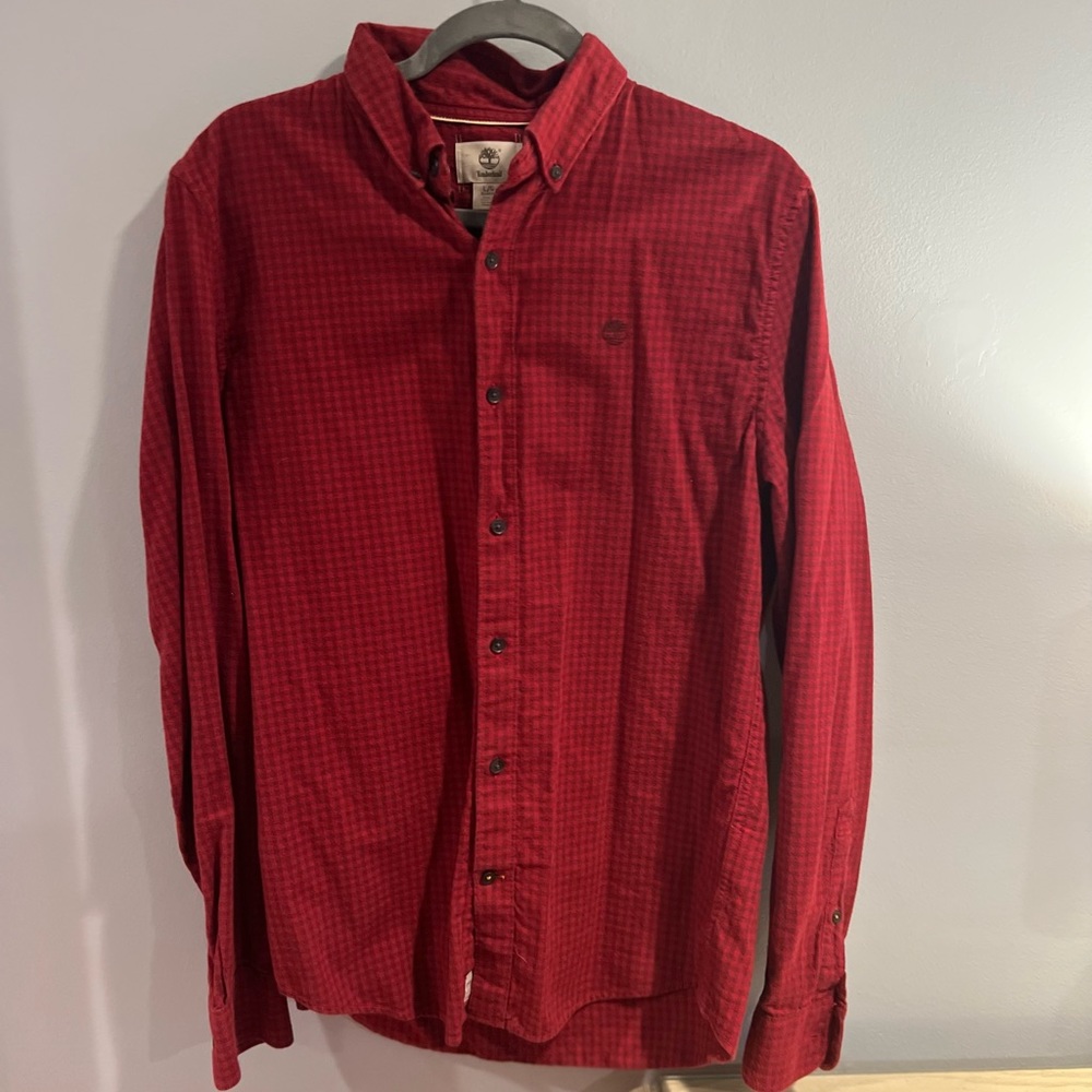 Timberland Long Sleeve Slim Fit Shirt.